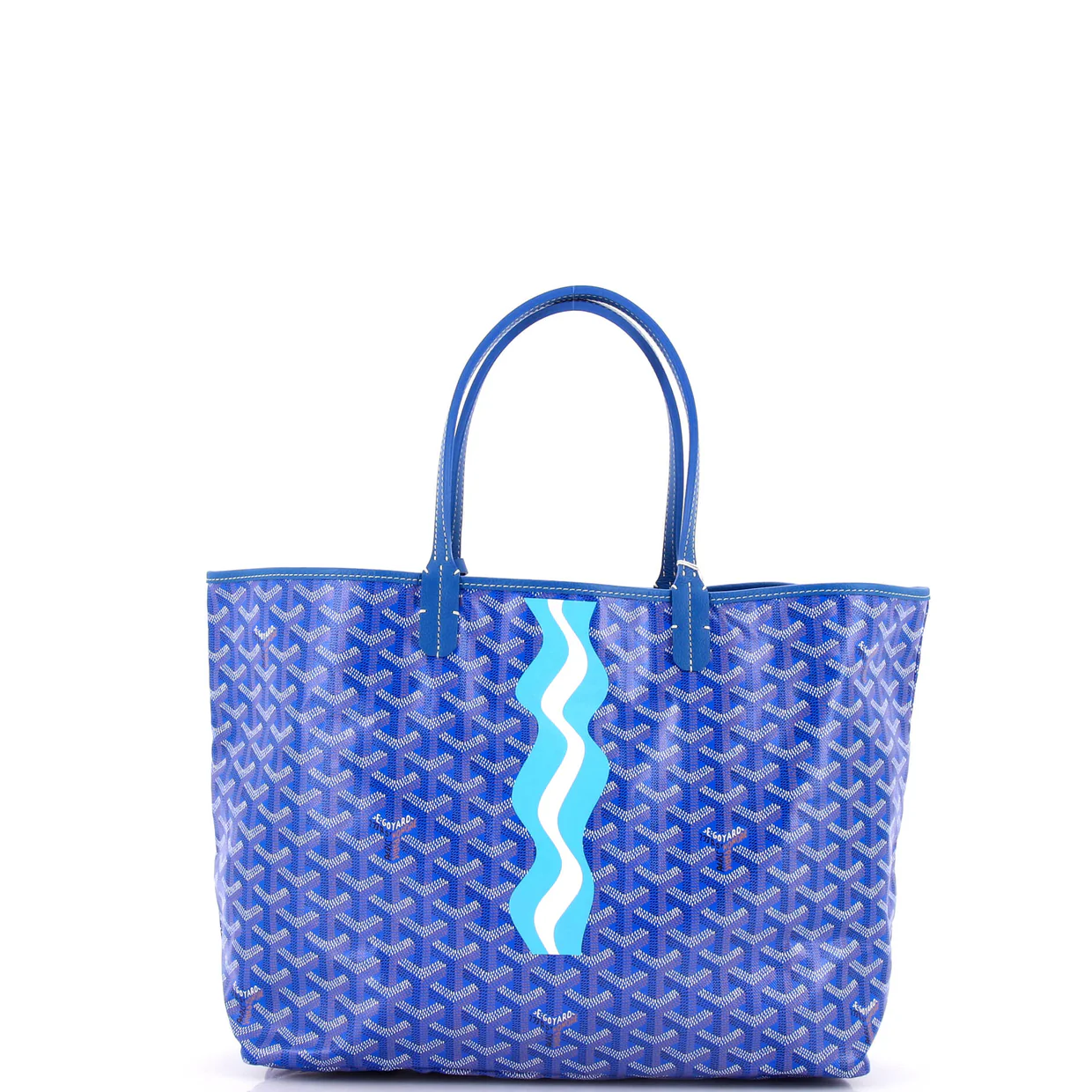 Saint Louis Tote Printed Coated Canvas PM - Deep Luxury