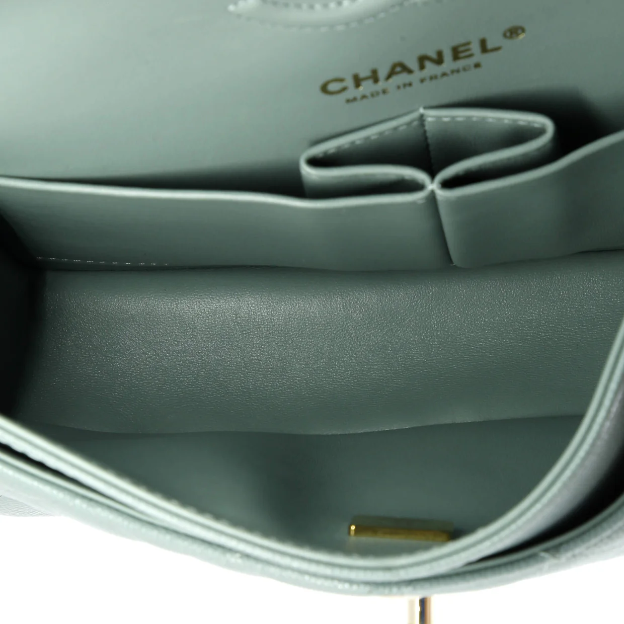 Classic Double Flap Bag Quilted Caviar Small - Deep Luxury