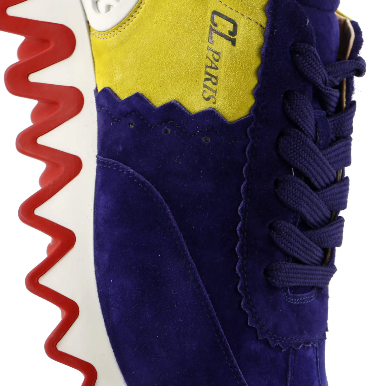 Loubishark Sneakers Suede - Deep Luxury