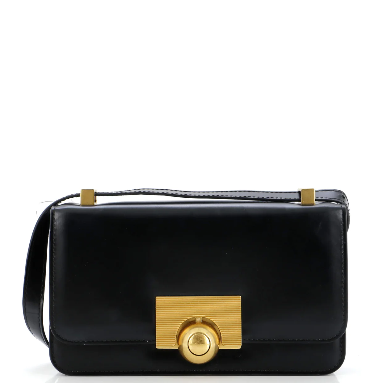 BV Classic Bag Textured Calfskin Medium - Deep Luxury