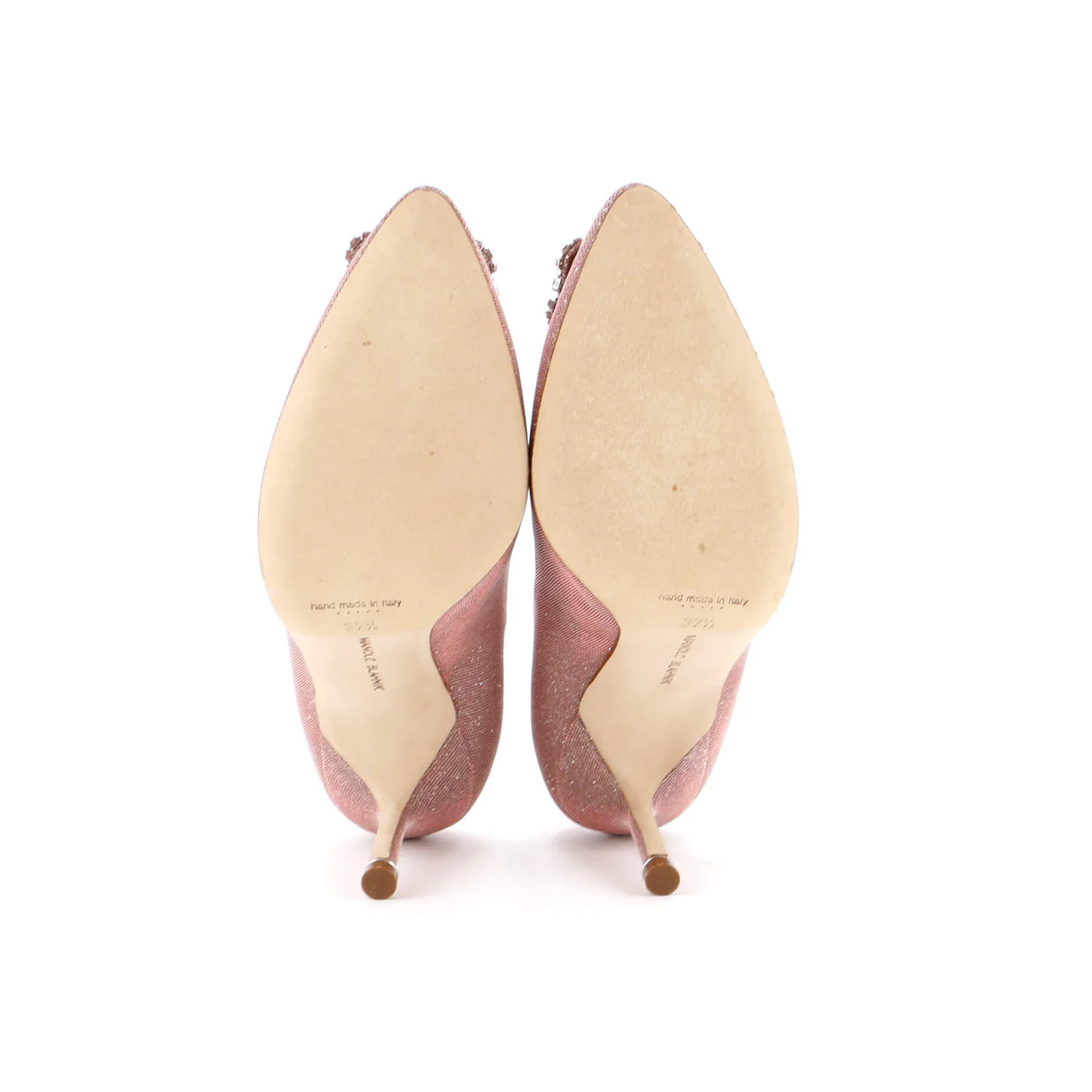 Women's Hangisi Pumps Glitter Fabric 90 - Deep Luxury