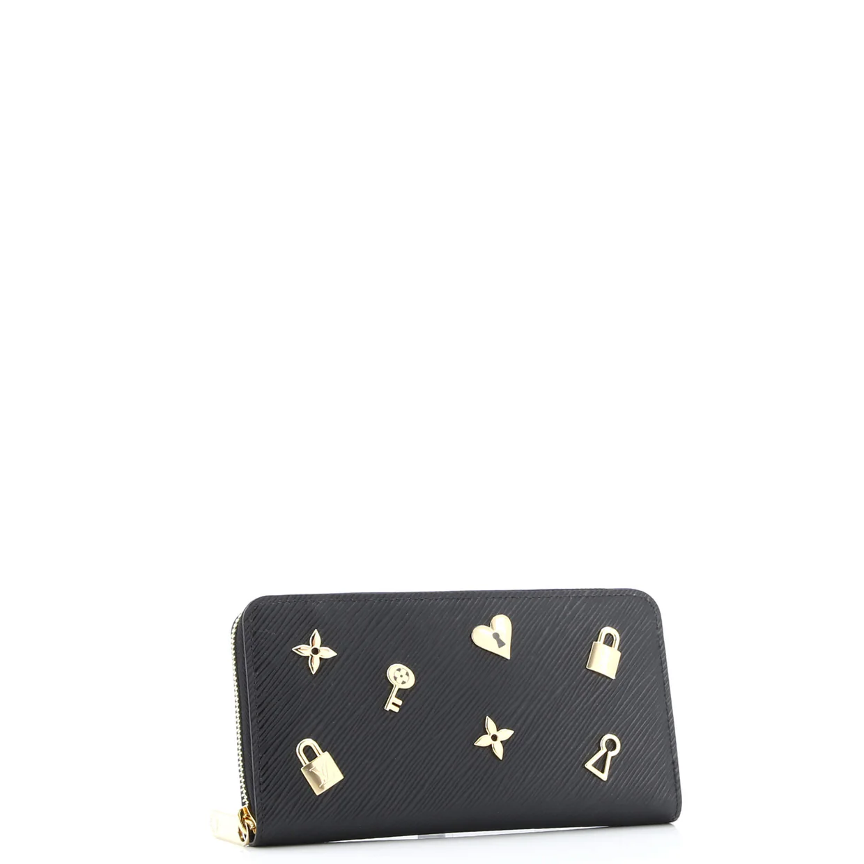 Zippy Wallet Love Lock Epi Leather - Deep Luxury