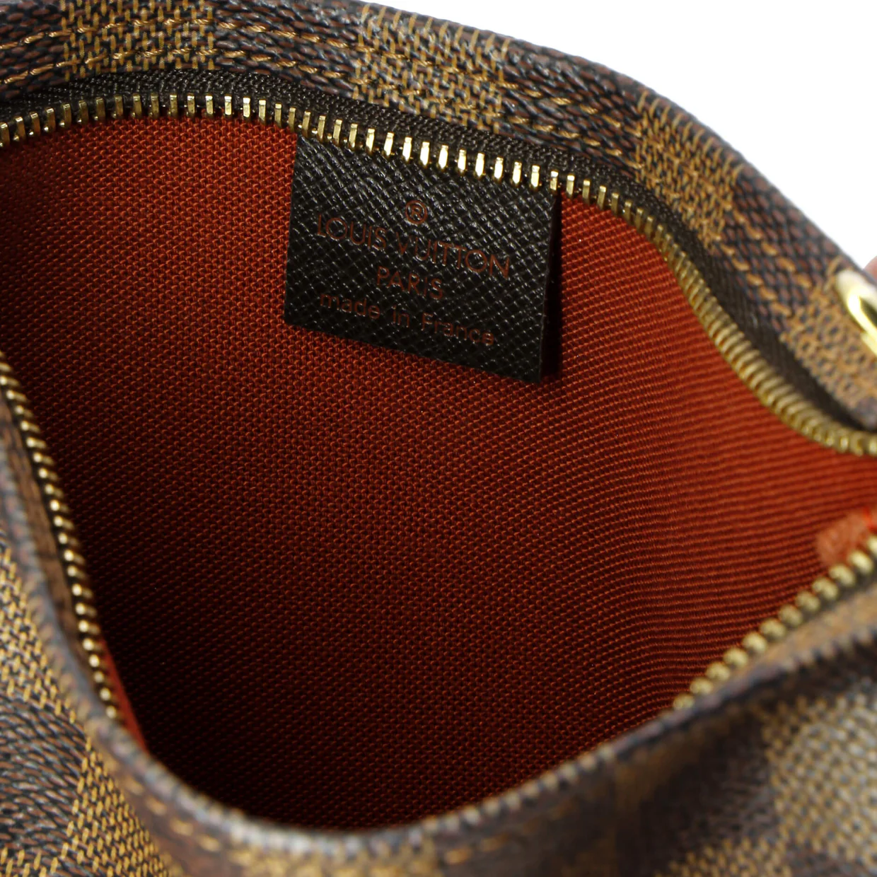 Trousse Make Up Bag Damier - Deep Luxury