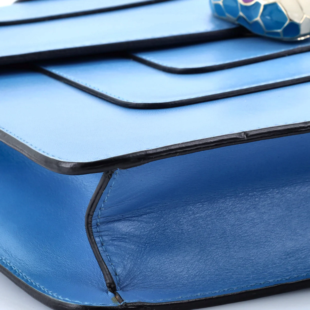 Serpenti Forever Square Shoulder Bag Leather Medium - Deep Luxury