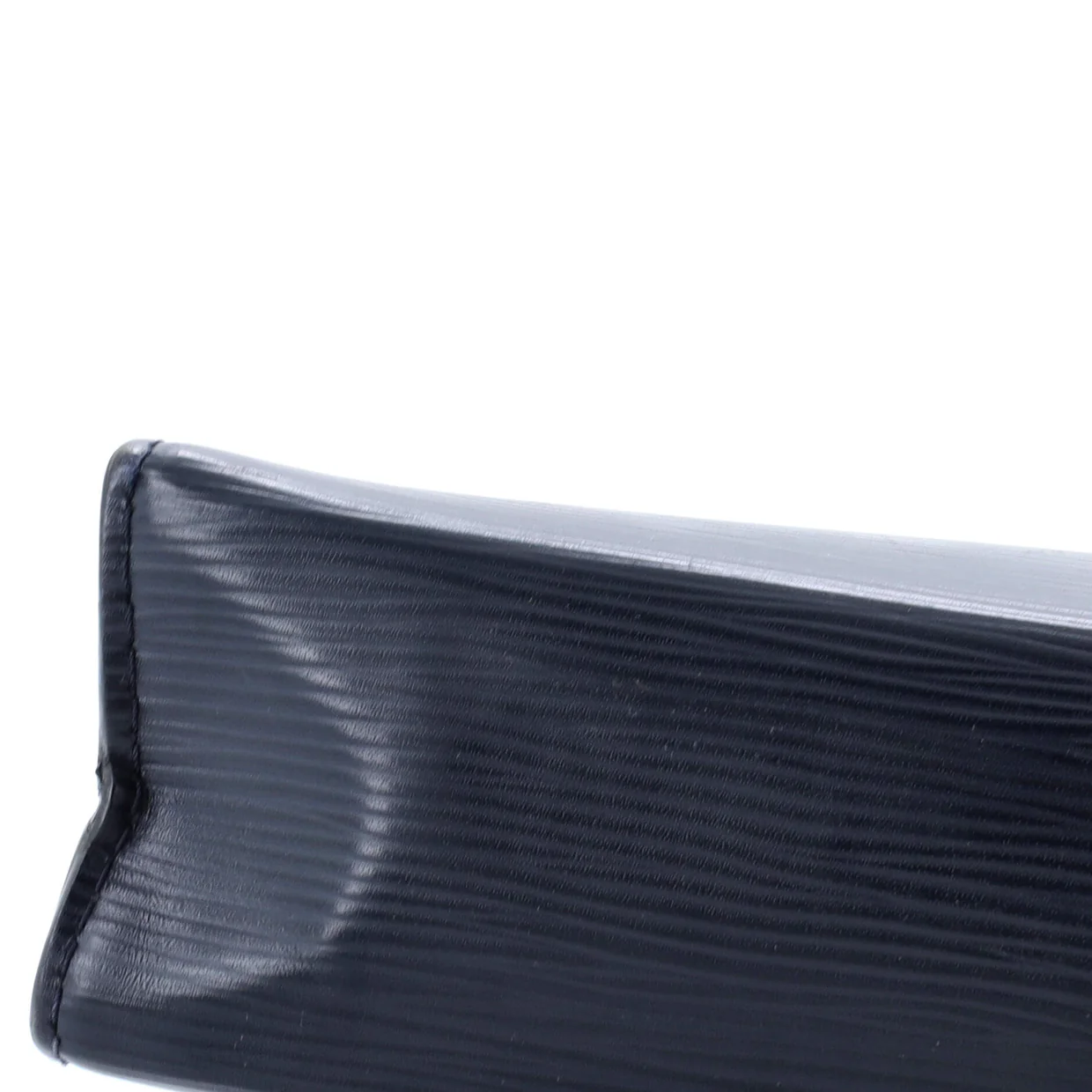 Pochette Voyage Epi Leather with Damier Graphite MM - Deep Luxury