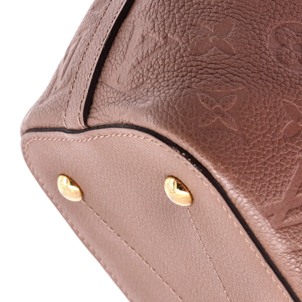 Mazarine Handbag Monogram Empreinte Leather PM - Deep Luxury