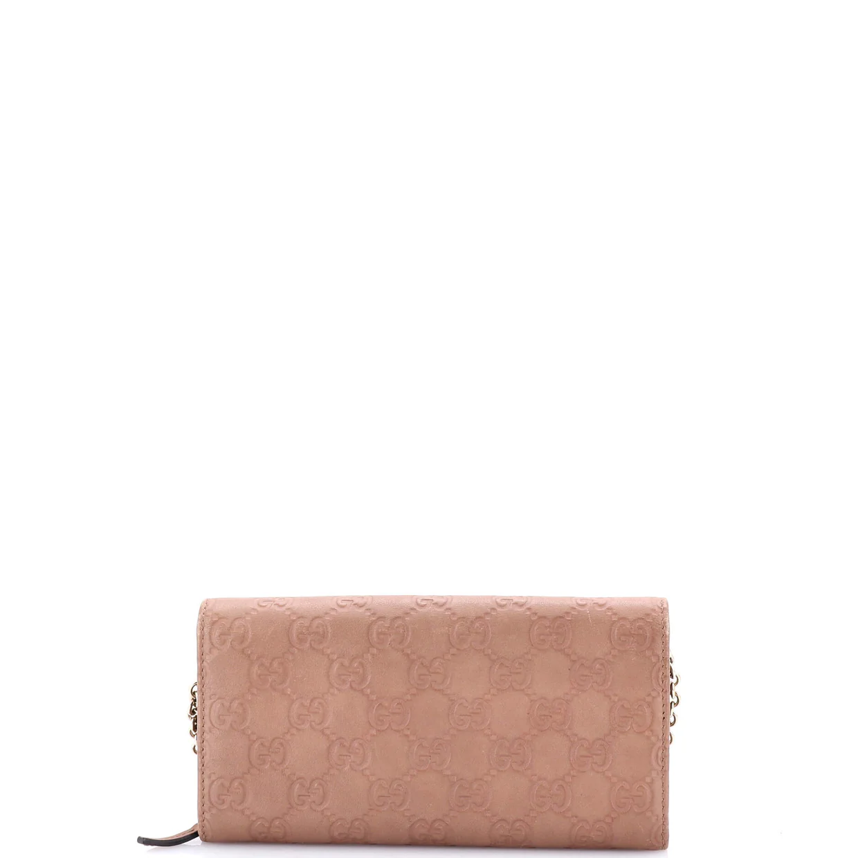 Signature Wallet on Chain Guccissima Leather - Deep Luxury