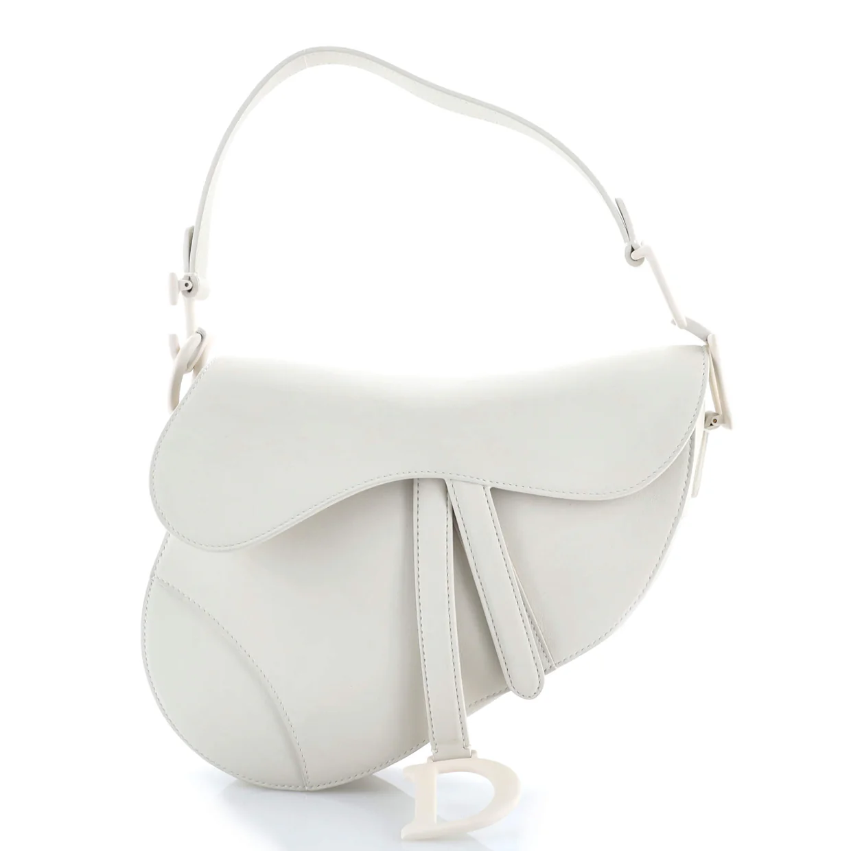 Ultra Matte Saddle Handbag Leather Medium - Deep Luxury