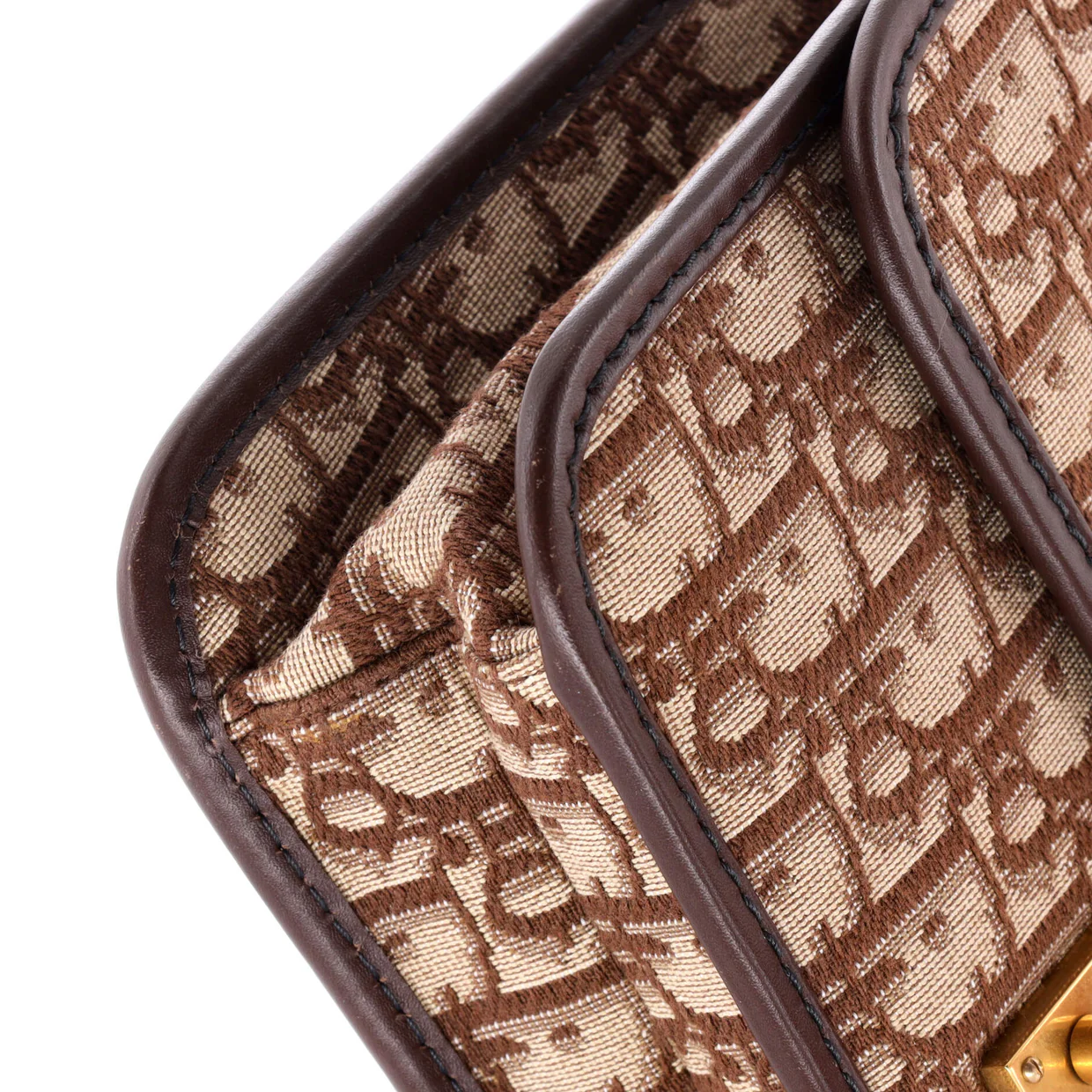 Dioraddict Flap Bag with Strap Oblique Canvas Medium - Deep Luxury