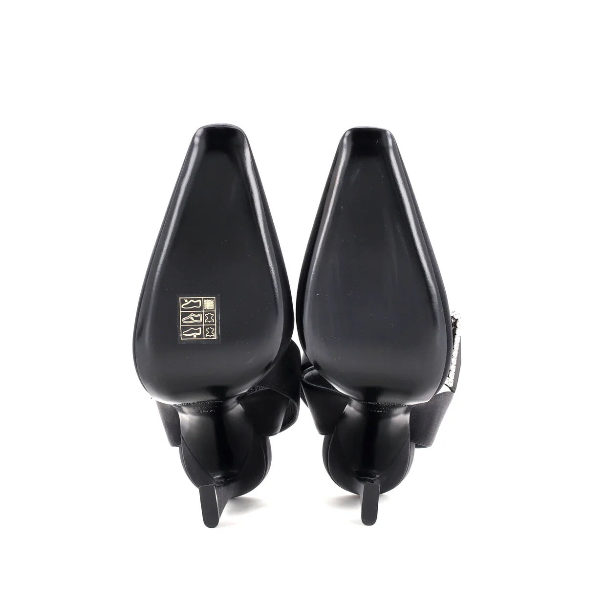 Women's Claude Ankle Strap Pumps Satin - Deep Luxury