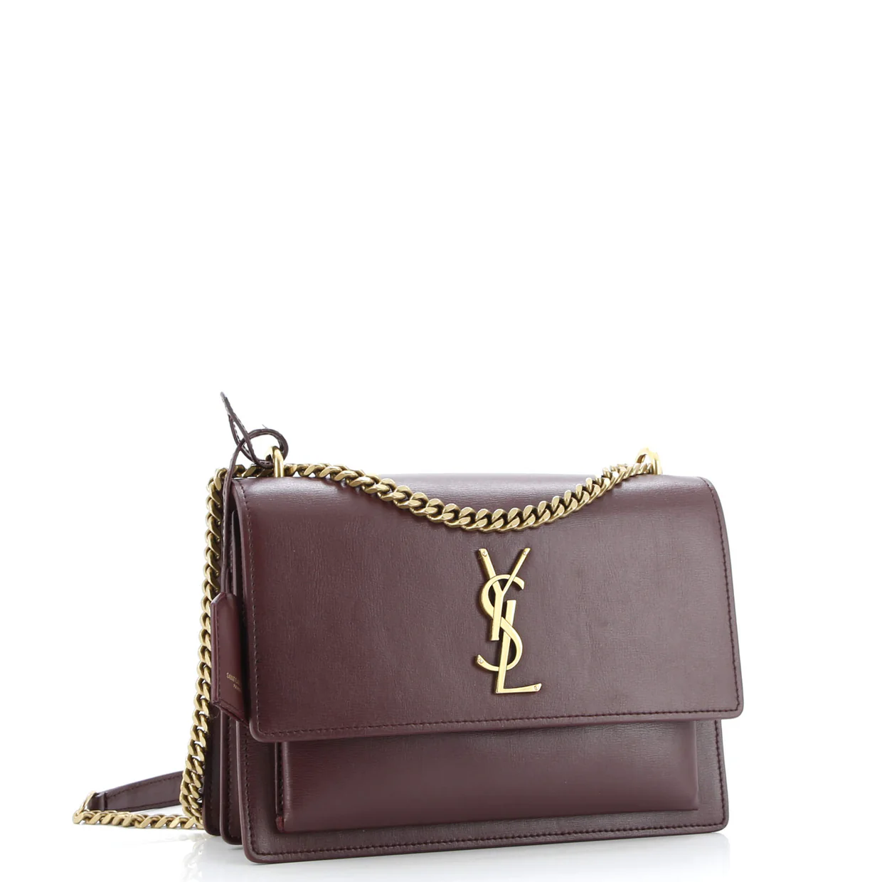 Sunset Crossbody Bag Leather Medium - Deep Luxury
