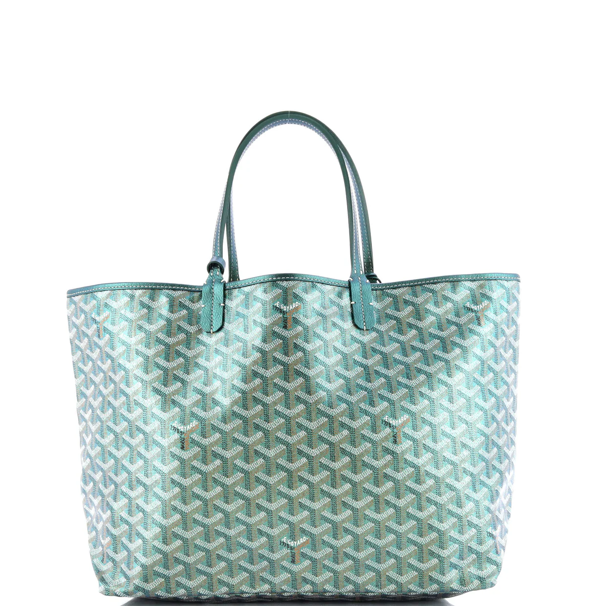 Saint Louis Tote Iridescent Coated Canvas PM - Deep Luxury