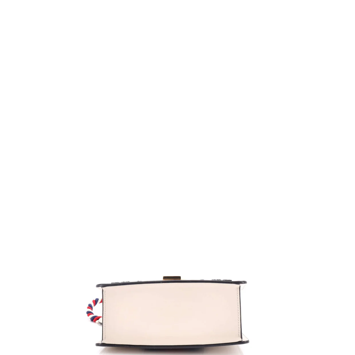 Sylvie Top Handle Bag Embroidered Leather Mini - Deep Luxury