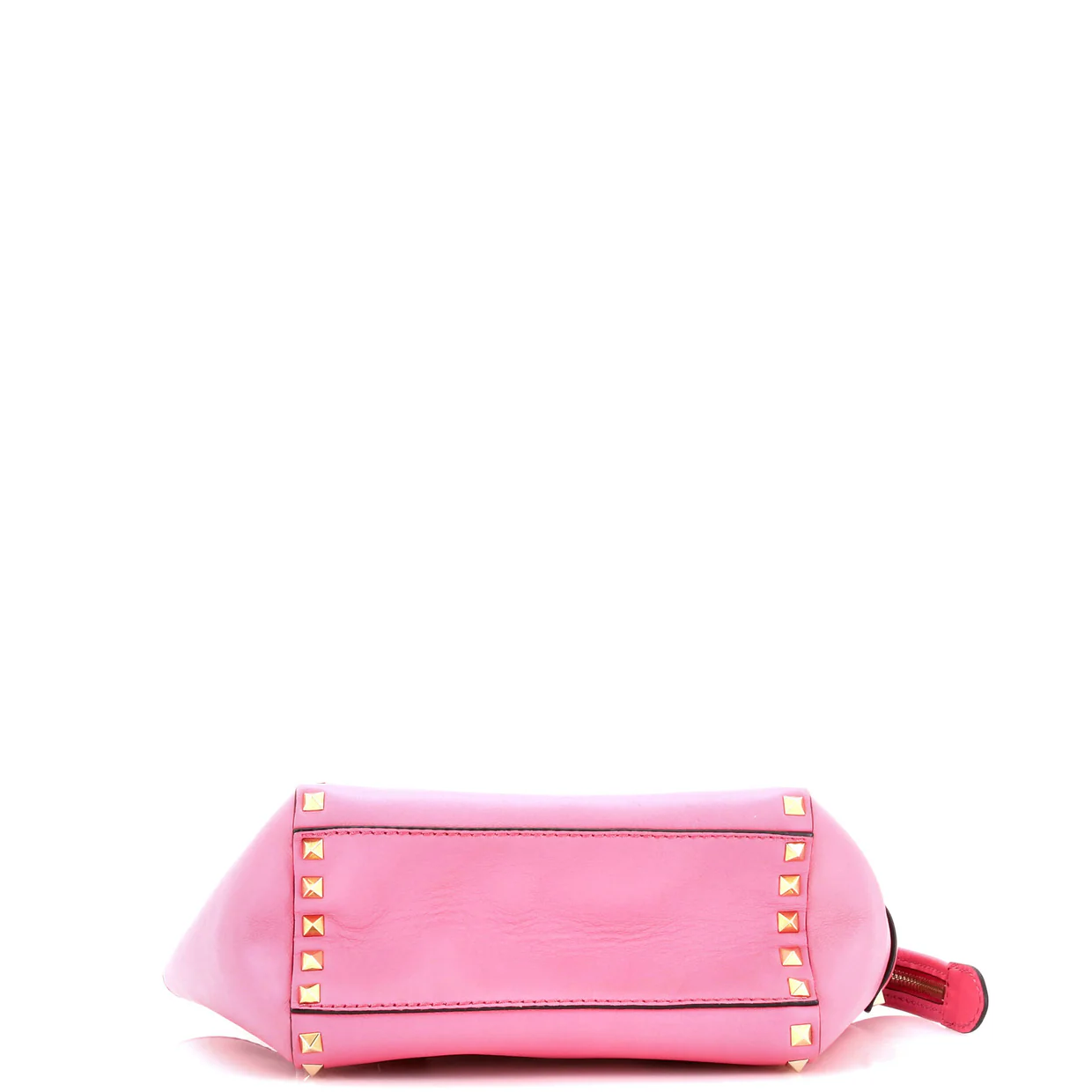 Rockstud Tote Rigid Leather Mini - Deep Luxury