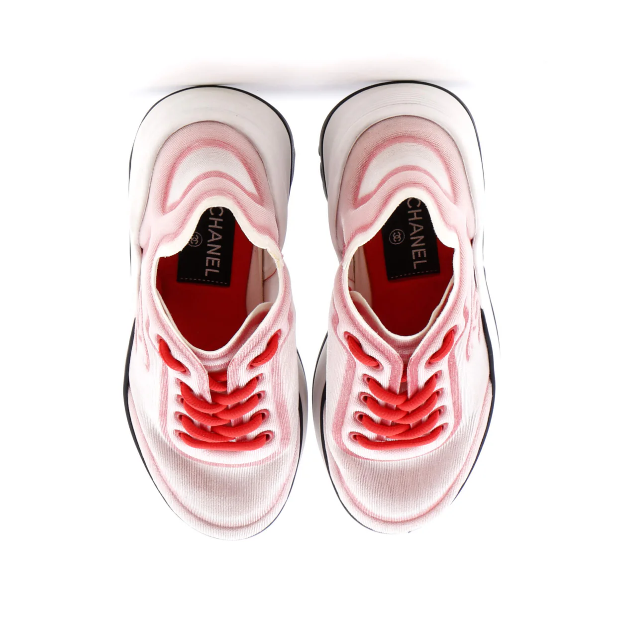 Women's CC Low-Top Sneakers Mesh Lycra - Deep Luxury