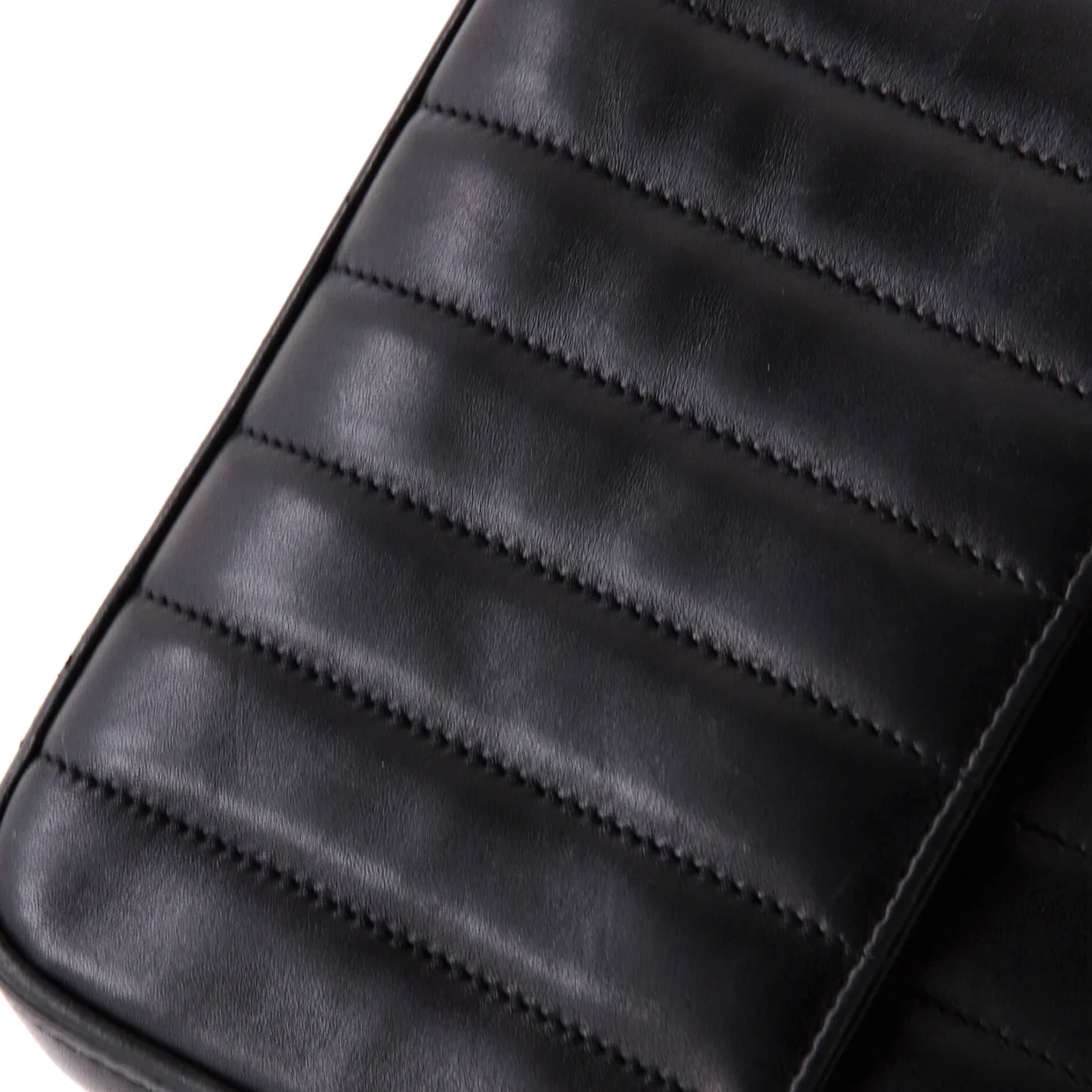 Vicky Crossbody Bag Vertical Quilted Leather Small - Deep Luxury