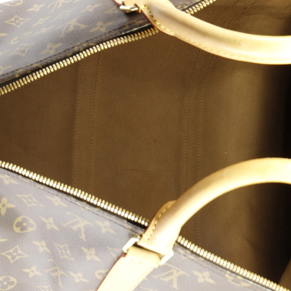 Keepall Bandouliere Bag Monogram Canvas 50 - Deep Luxury