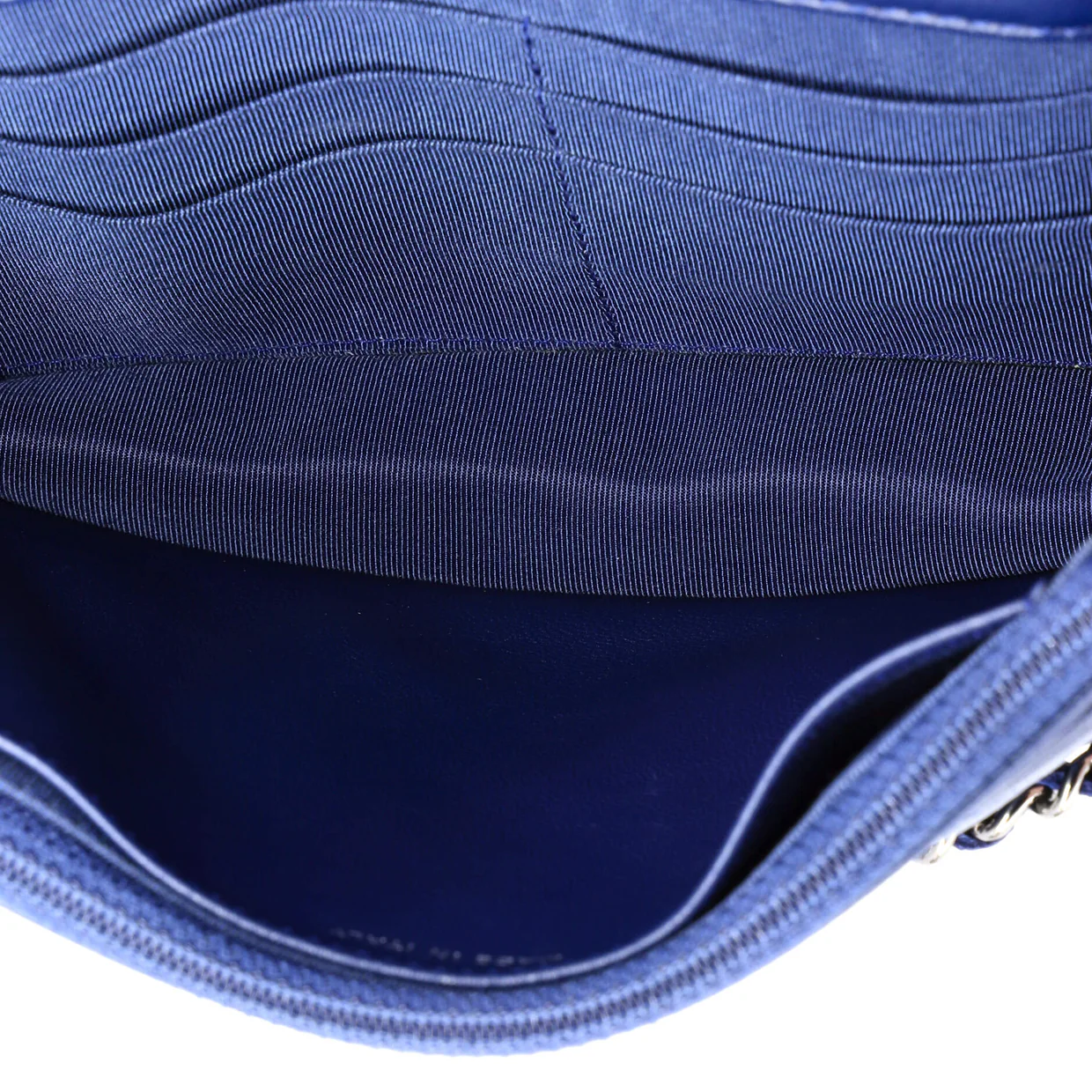 Wallet on Chain Quilted Lambskin - Deep Luxury