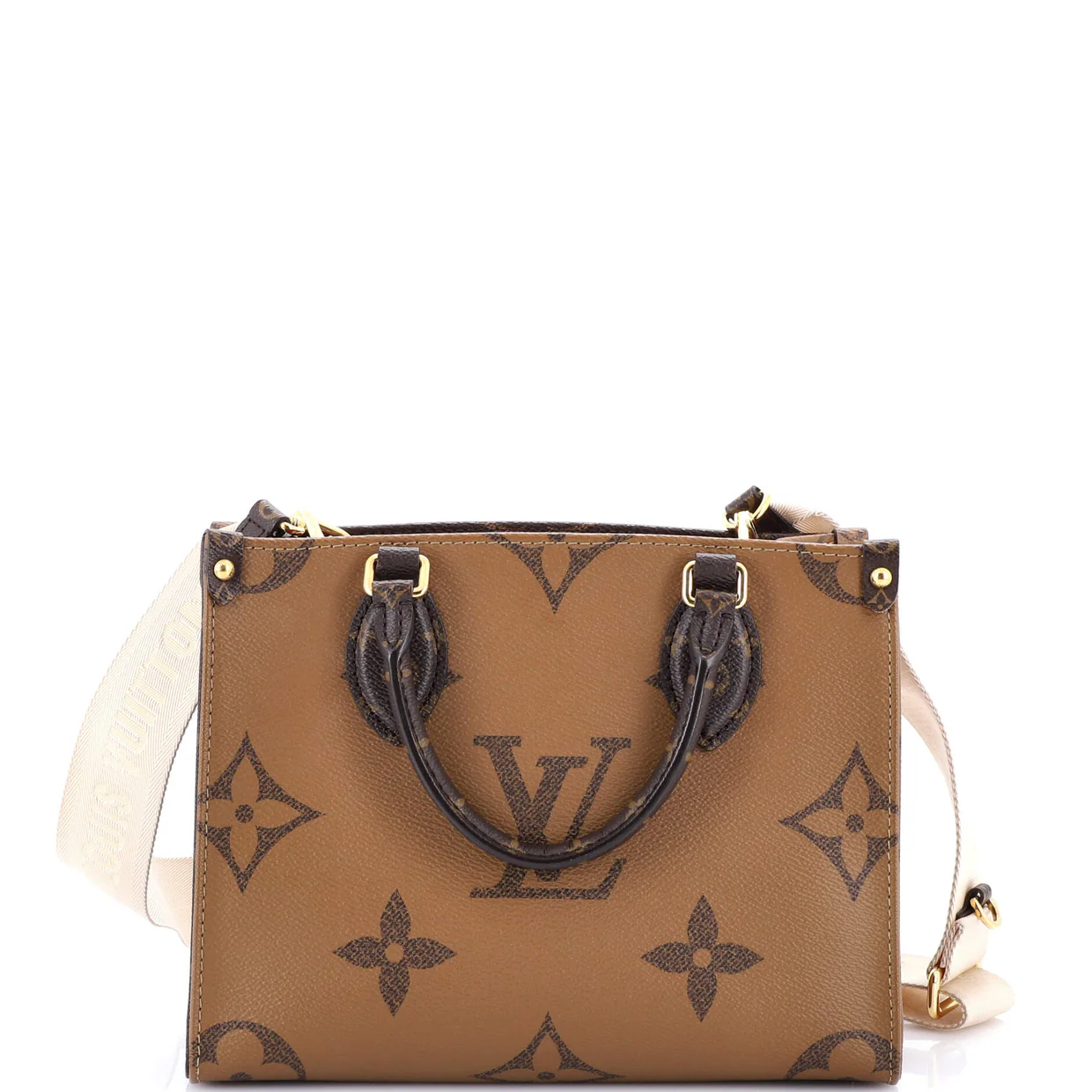 OnTheGo Tote Reverse Monogram Giant PM - Deep Luxury