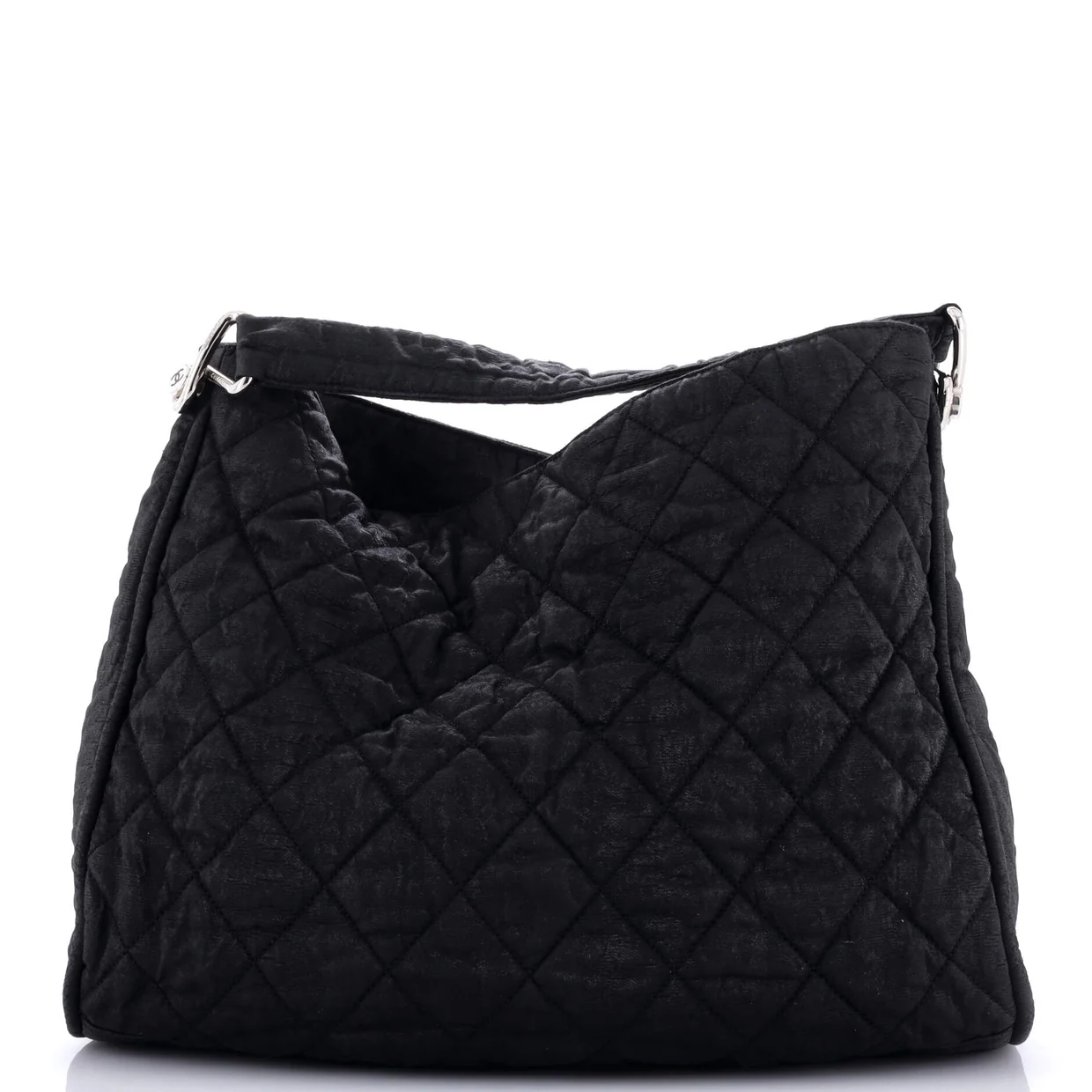 Marais Hobo Quilted Coated Canvas - Deep Luxury
