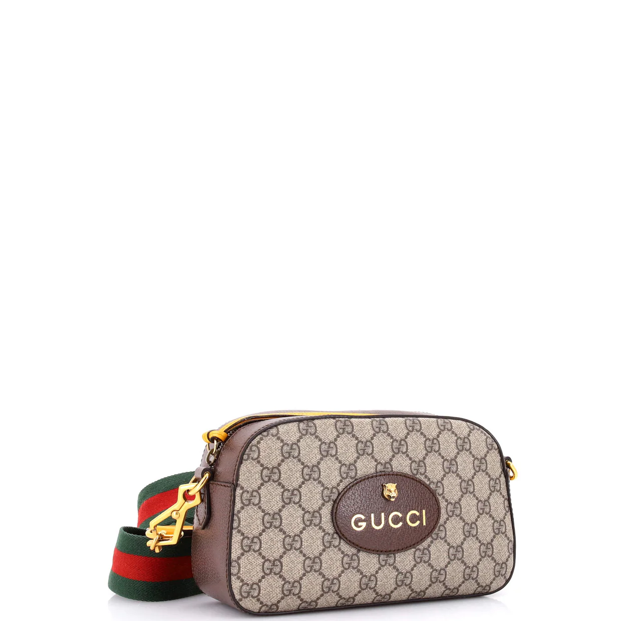 Neo Vintage Camera Messenger Bag GG Coated Canvas - Deep Luxury