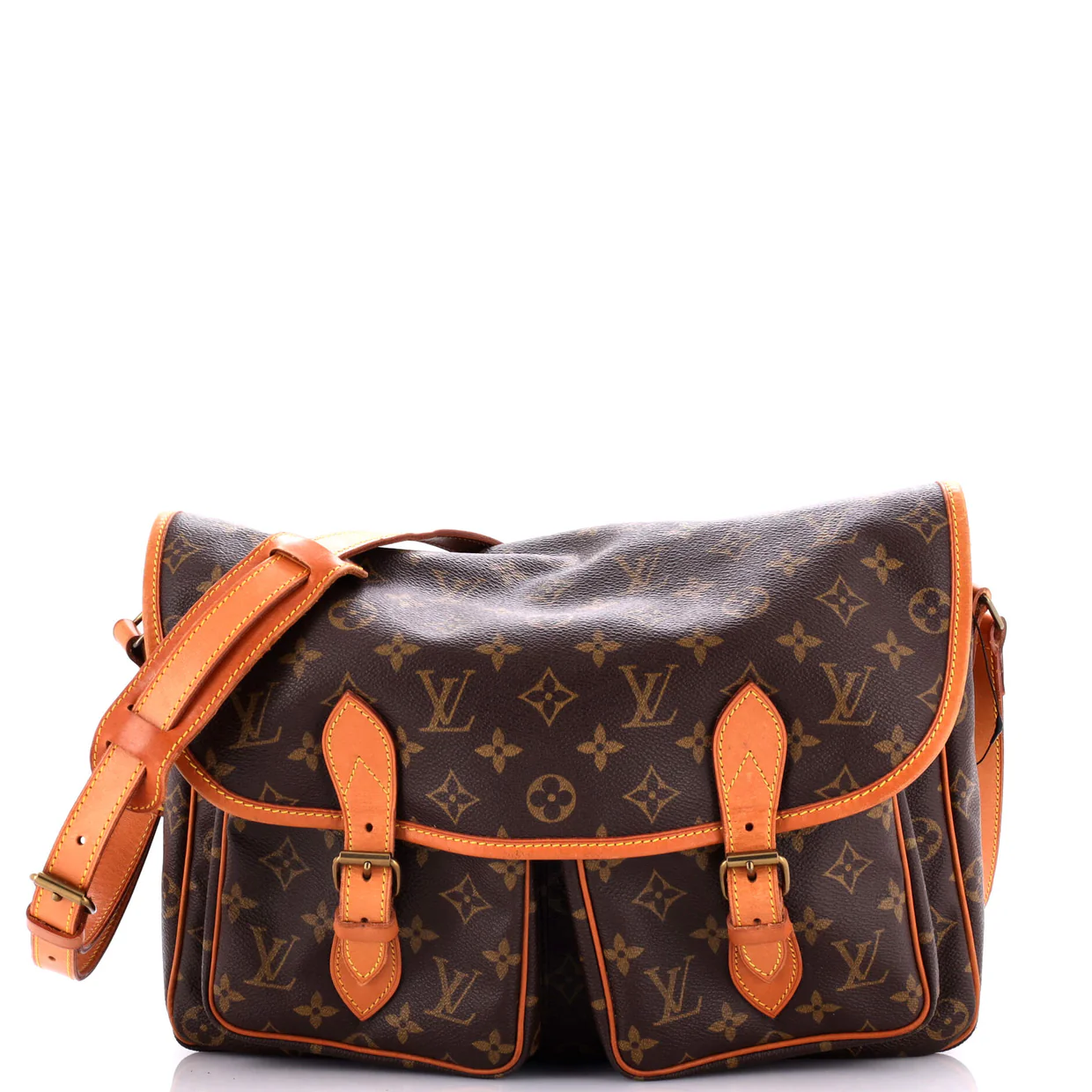 Sac Gibeciere Messenger Bag Monogram Canvas GM - Deep Luxury