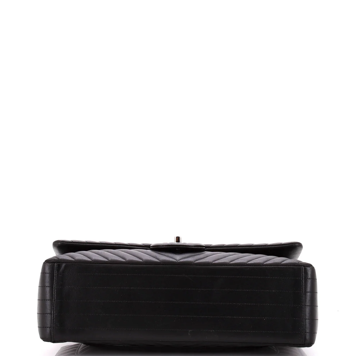 Classic Double Flap Bag Chevron Lambskin Maxi - Deep Luxury