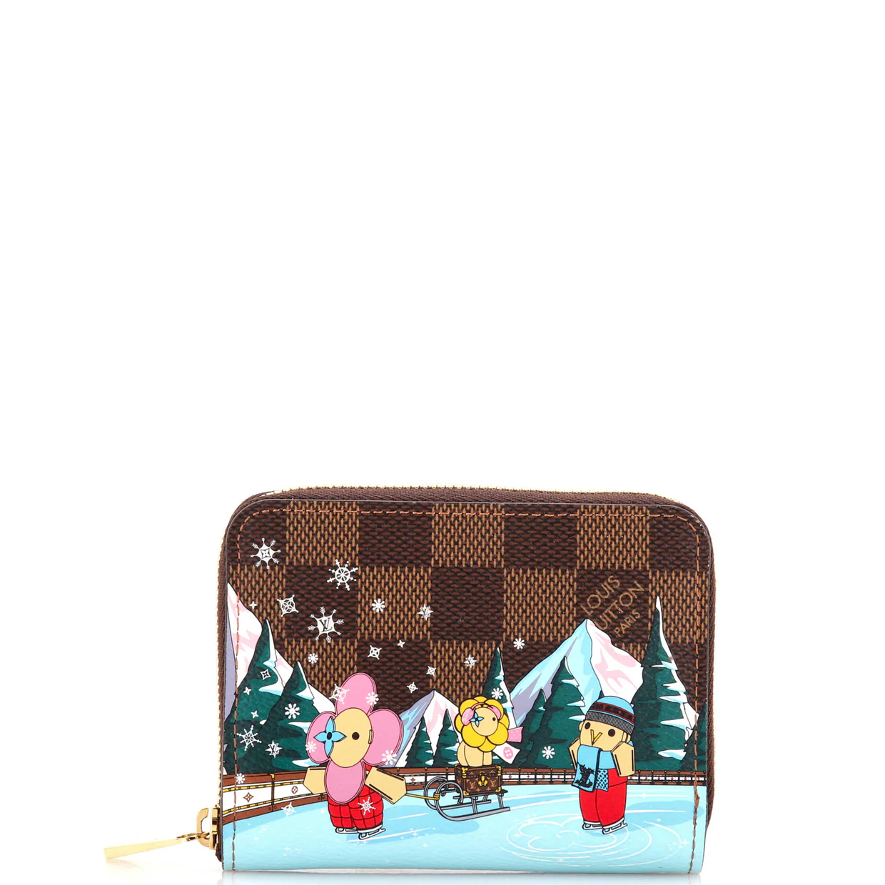 Zippy Coin Purse Limited Edition Vivienne Xmas Damier - Deep Luxury