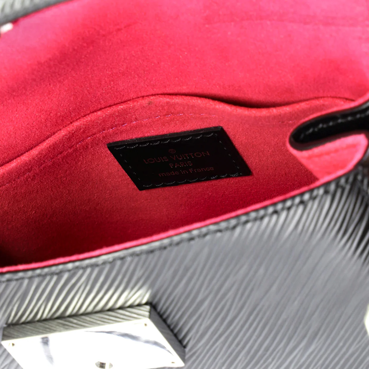 Cluny Top Handle Bag Epi Leather Mini - Deep Luxury