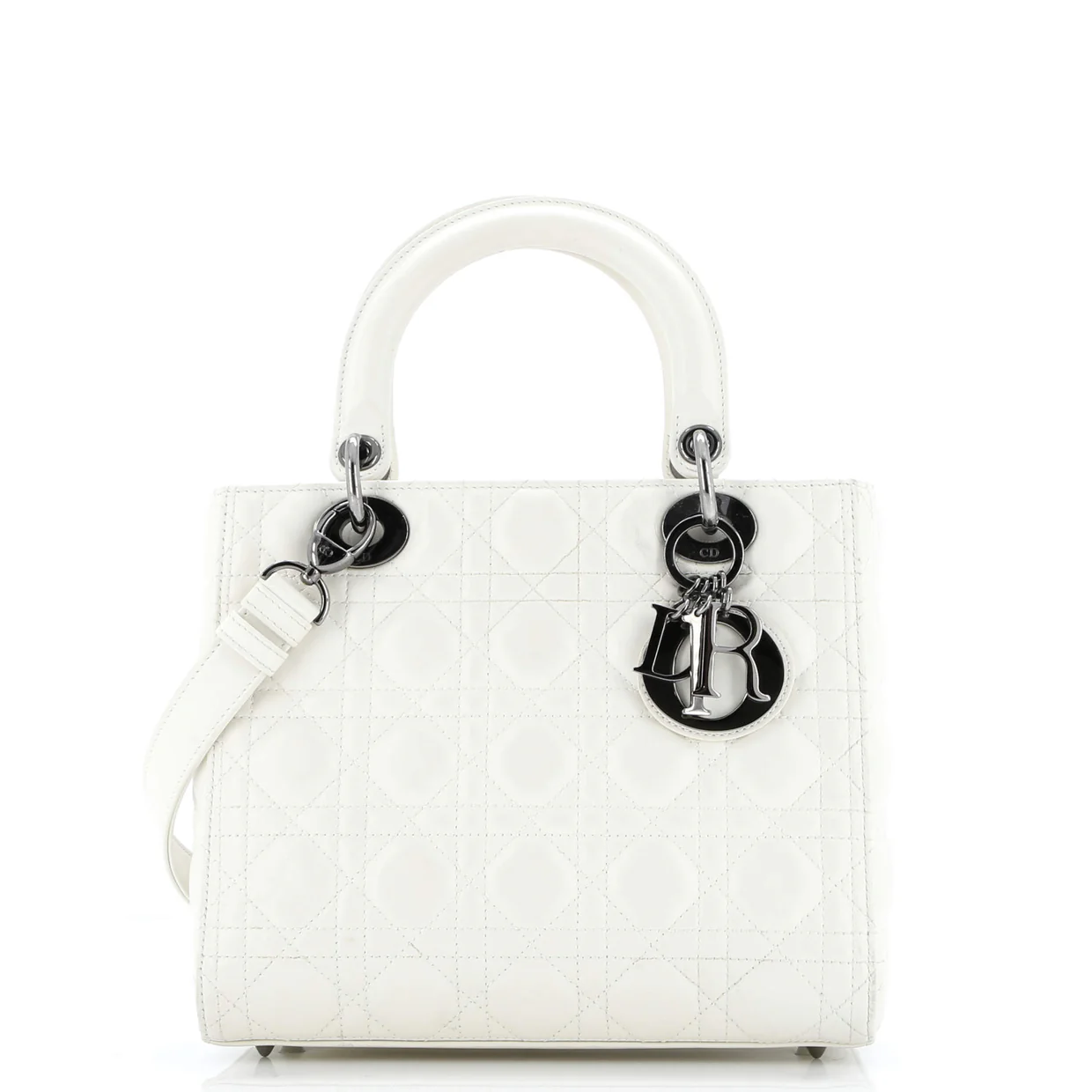 Lady Dior Bag Cannage Quilt Lambskin Medium - Deep Luxury