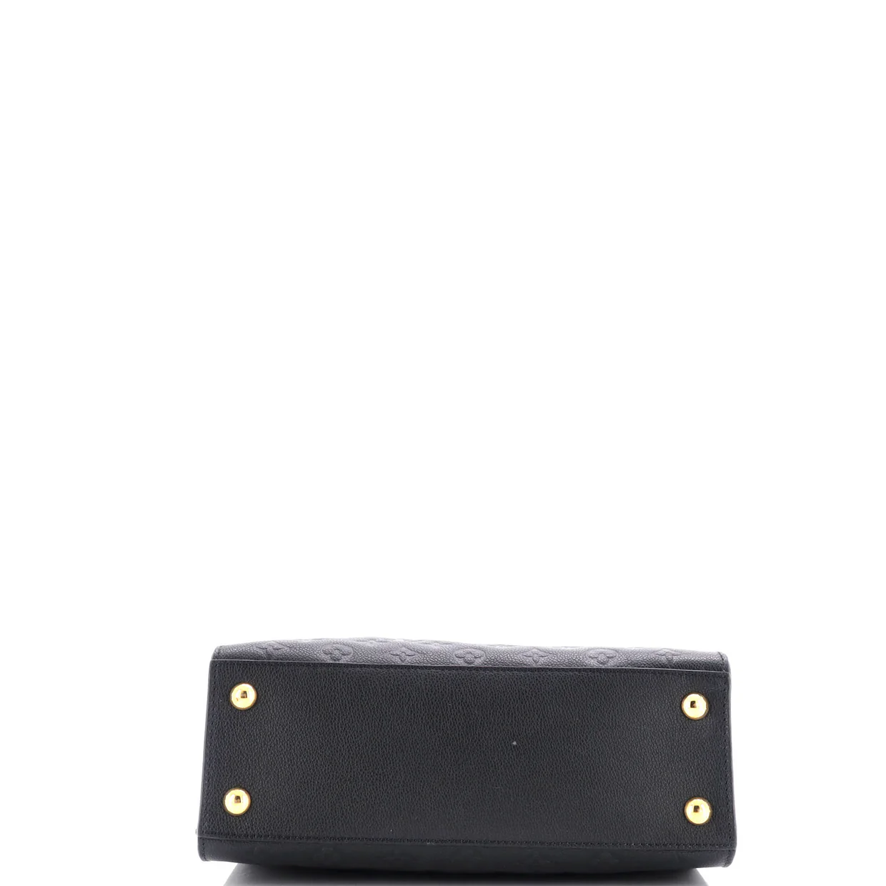 Pont Neuf Handbag Monogram Empreinte Leather MM - Deep Luxury