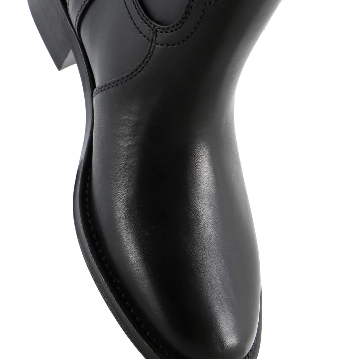 Women's Kate Western Knee High Boots Leather - Deep Luxury