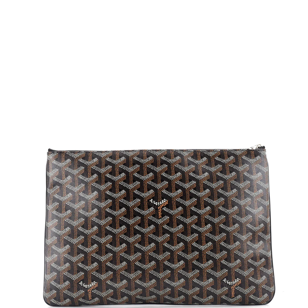 Senat Zip Pouch Coated Canvas MM - Deep Luxury