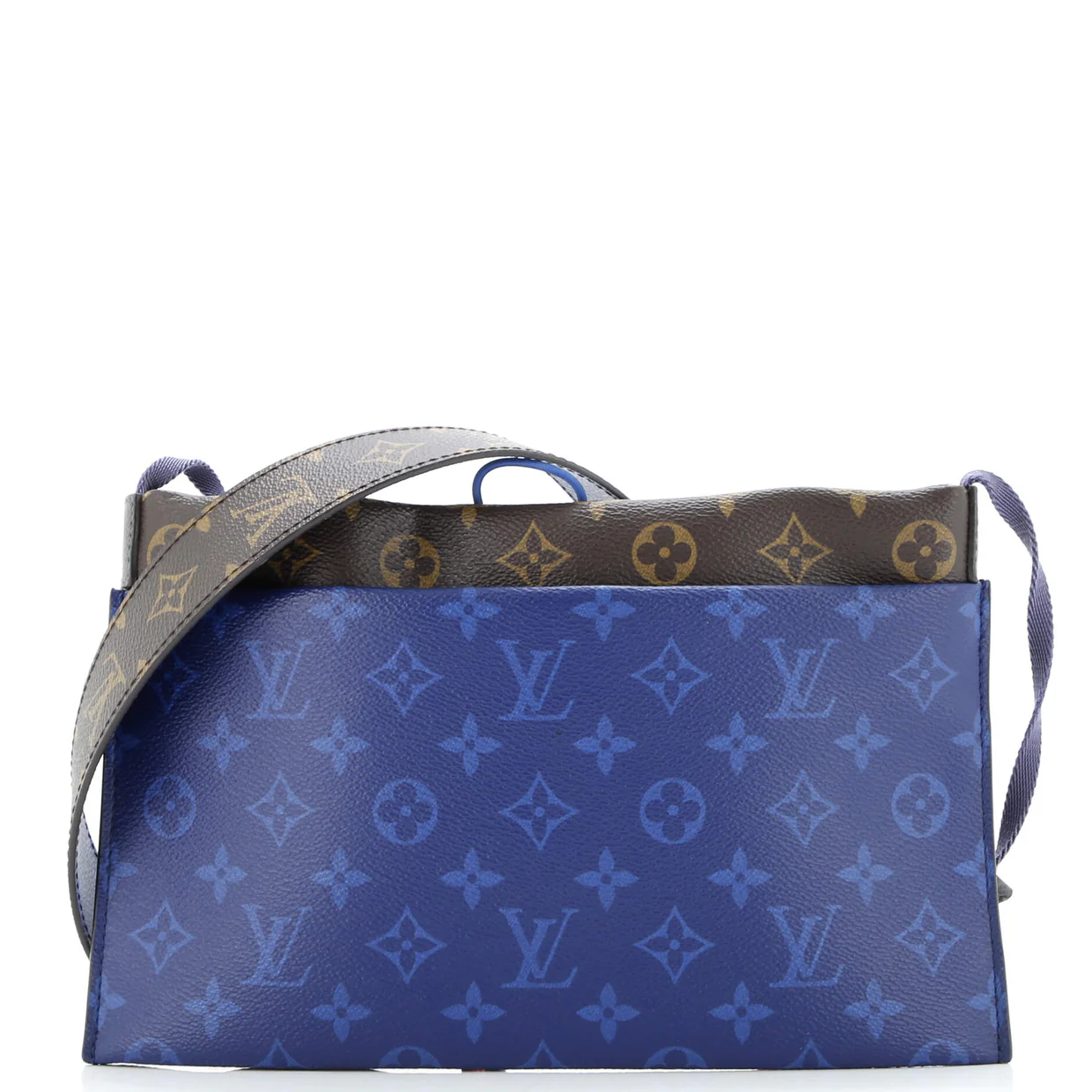 Outdoor Pouch Limited Edition Monogram Pacific Canvas Medium - Deep Luxury