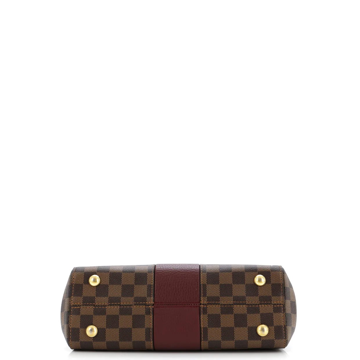 Bond Street Handbag Damier with Leather MM - Deep Luxury
