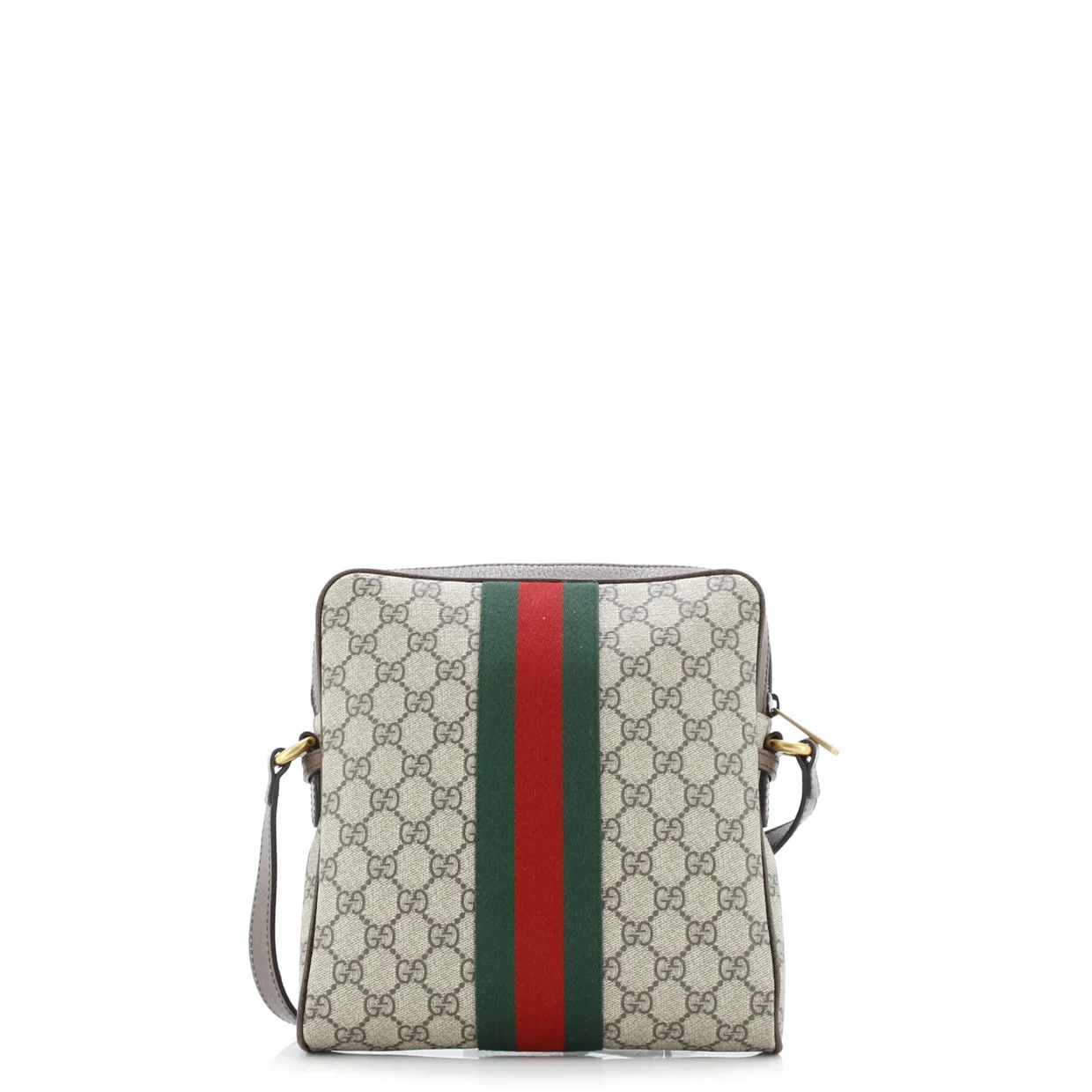 Ophidia Messenger Bag GG Coated Canvas Small - Deep Luxury