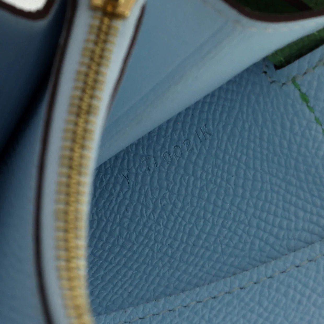 Kelly To Go Wallet Verso Epsom - Deep Luxury