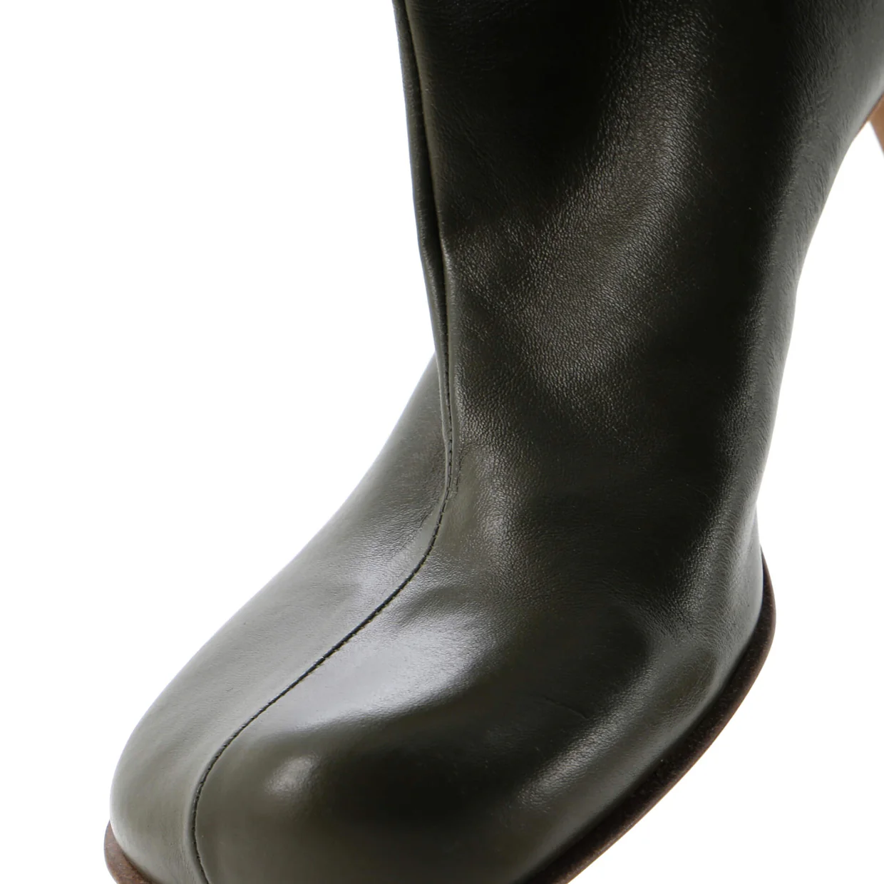 Women's Bloc Ankle Boots Leather - Deep Luxury