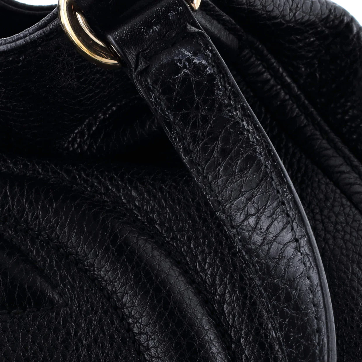 Soho Convertible Shoulder Bag Leather Small - Deep Luxury