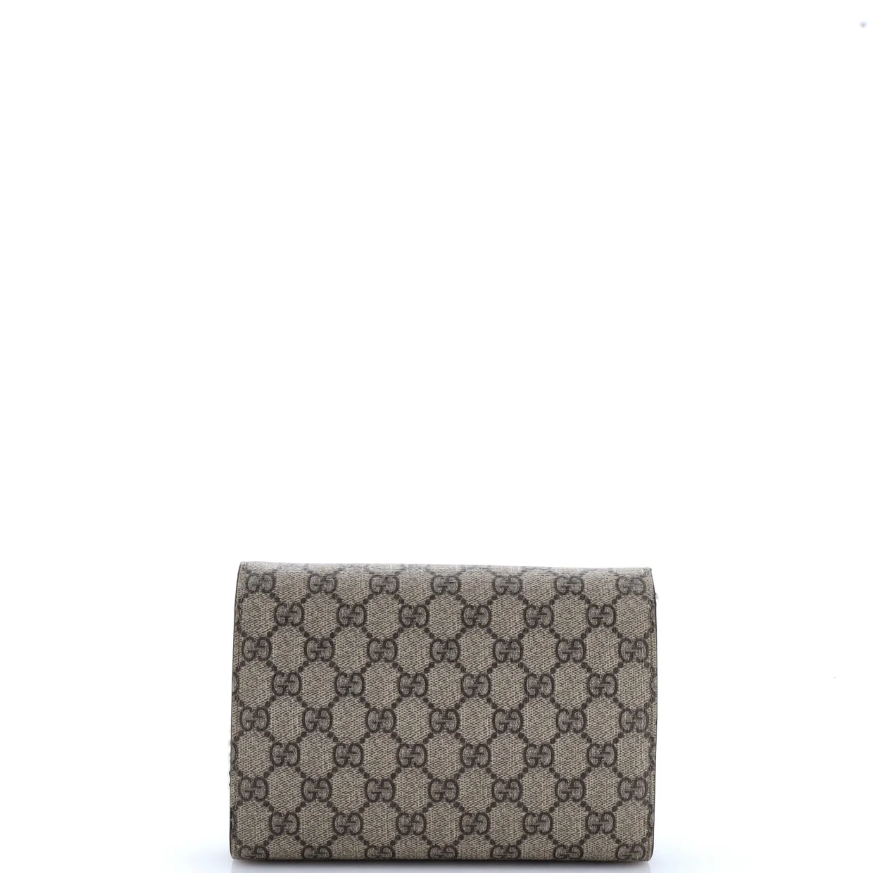 Dionysus Chain Wallet GG Coated Canvas Small - Deep Luxury