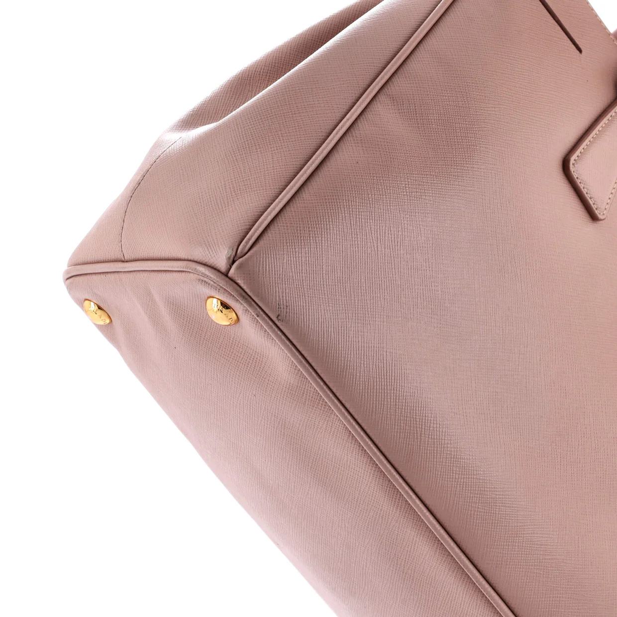 Double Zip Lux Tote Saffiano Leather Medium - Deep Luxury