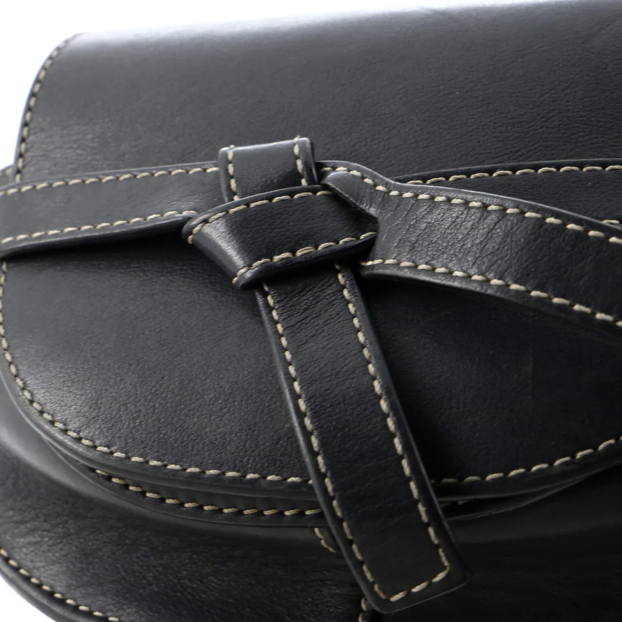 Gate Shoulder Bag Leather Mini - Deep Luxury