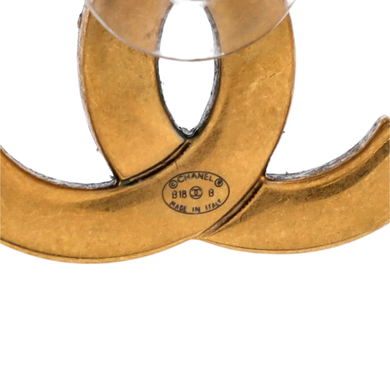 CC Stud Earrings Metal Small - Deep Luxury