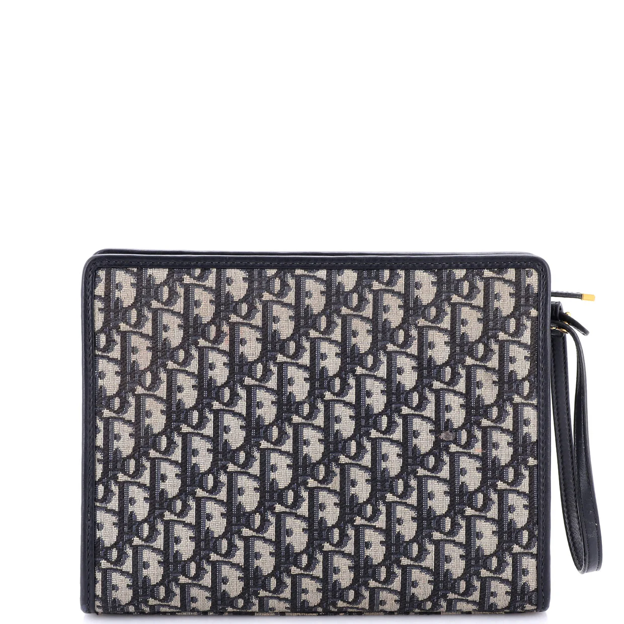 Wristlet Clutch Oblique Canvas - Deep Luxury