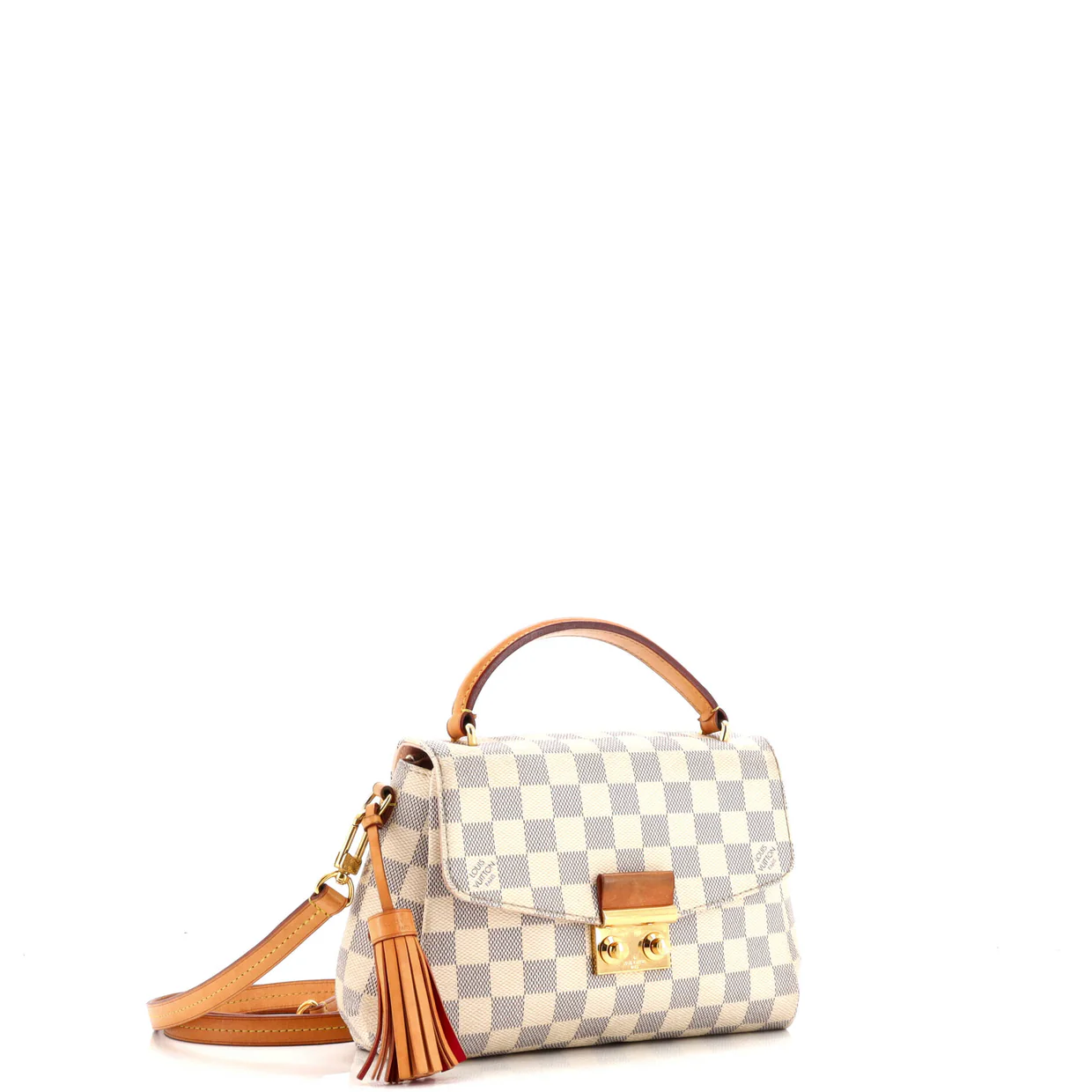 Croisette Handbag Damier - Deep Luxury