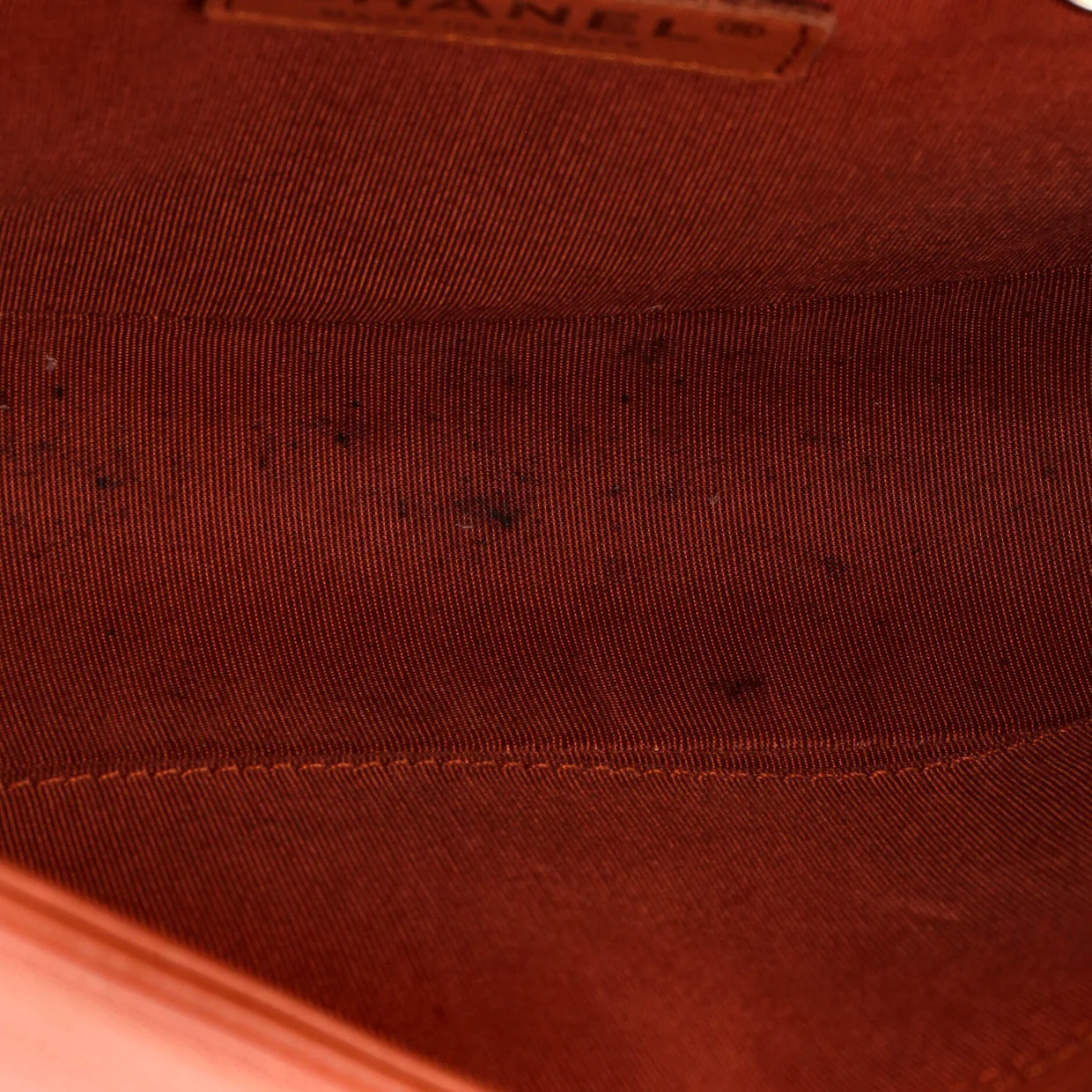 Boy Flap Bag Quilted Lambskin Large - Deep Luxury