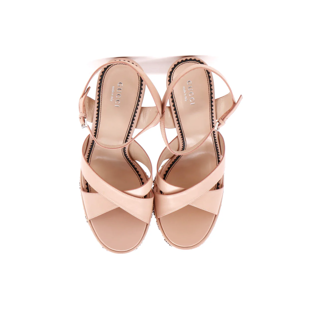 Women's Janaya GG Studded Platform Sandals Leather - Deep Luxury