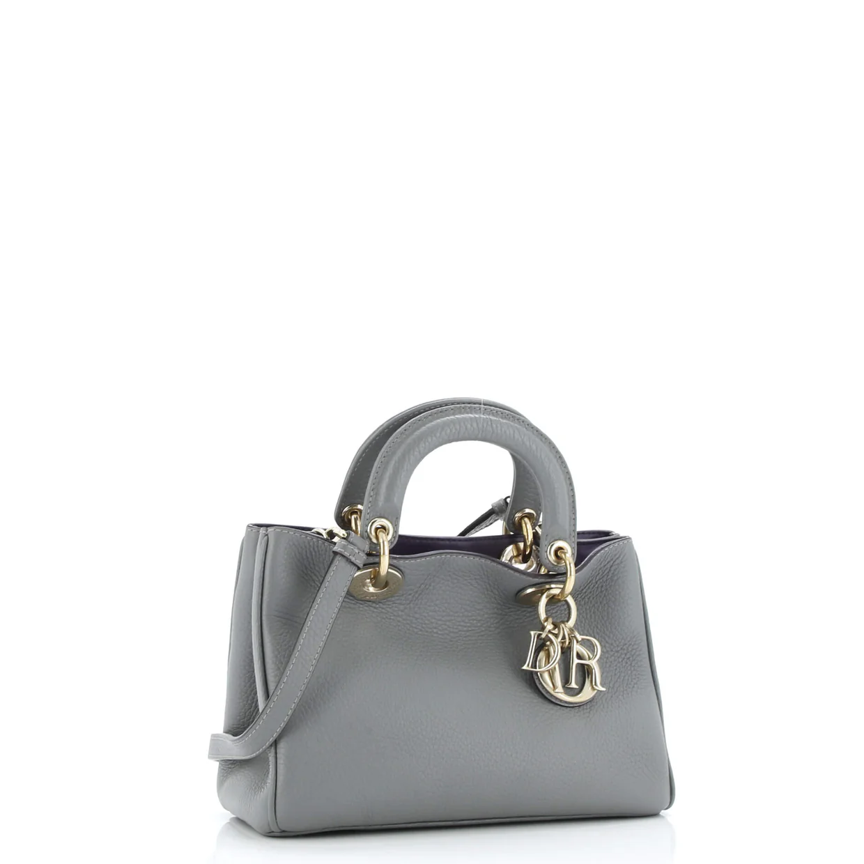Diorissimo Tote Pebbled Leather Mini - Deep Luxury
