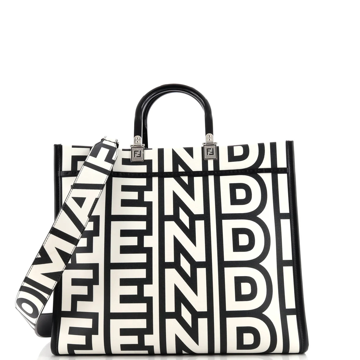 x Marc Jacobs Sunshine Shopper Tote Printed Leather Medium - Deep Luxury