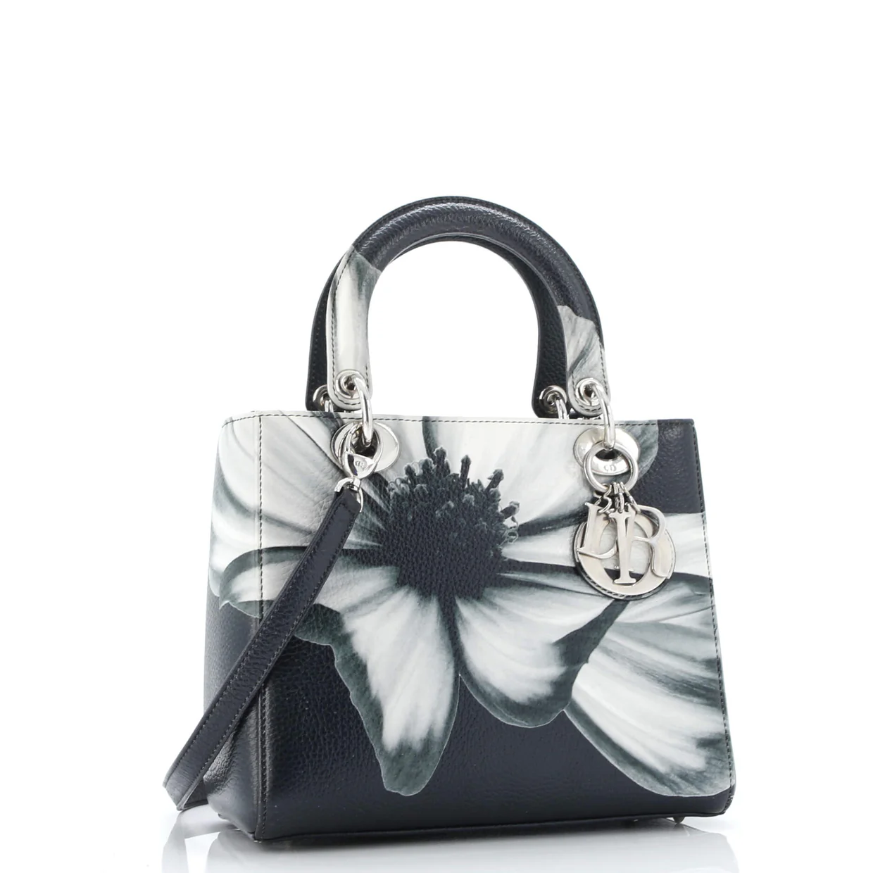 Lady Dior Bag Printed Leather Medium - Deep Luxury